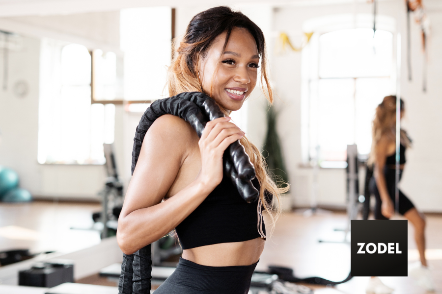 Hire female fitness models on Zodel