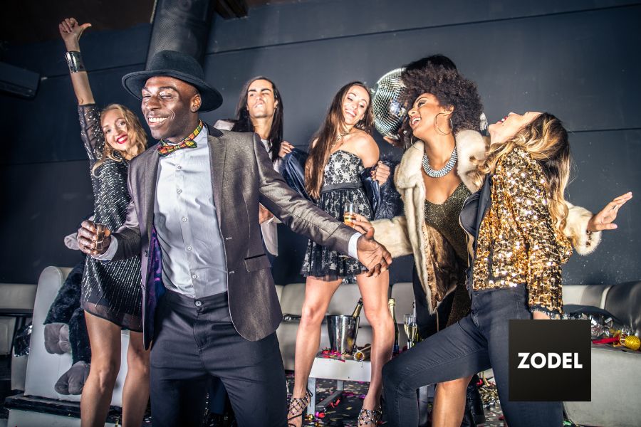 Models represented by a Las Vegas modeling agency partying during photoshoot.